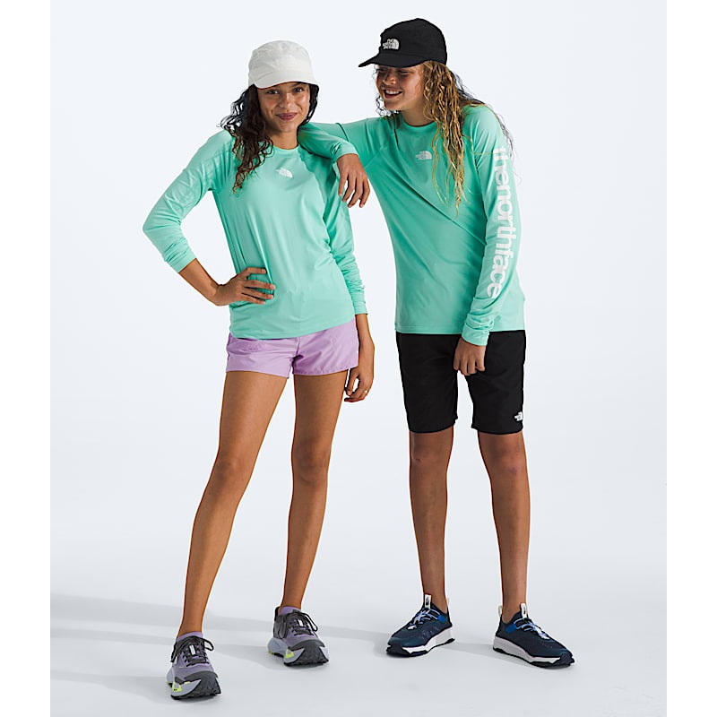 Youth Amphibious Long Sleeve Tee – Bright Foam