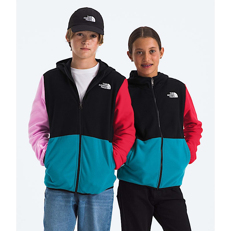 Youth Glacier Full-Zip Hooded Jacket – Digital Steel