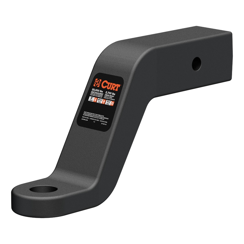 Commercial-Duty Ball Mount|6IN_DROP