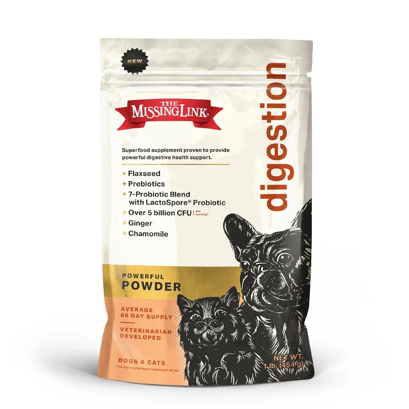 Digestion Supplement Powder for Dogs & Cats – 1lb.