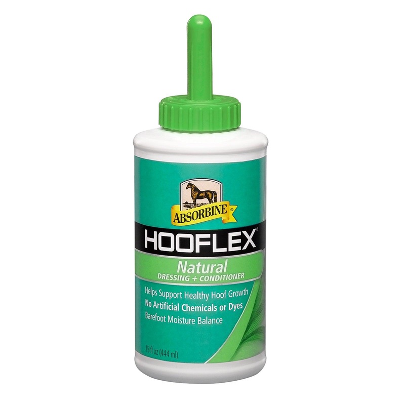 Hooflex All Natural Dressing & Conditioner with Brush – 15oz.