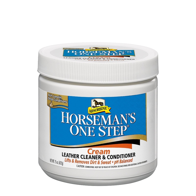 Horseman’s One Step Cream Leather Cleaner & Conditioner – 15oz.
