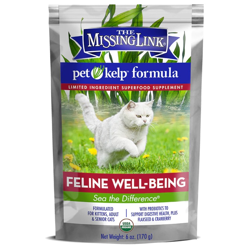 Pet Kelp Organic Limited Ingredient Superfood Supplement For Cats – 6oz.