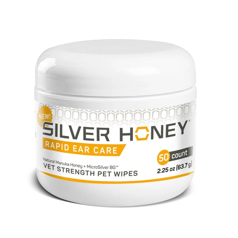 Rapid Ear Care Vet Strength Pet Wipes – 50ct