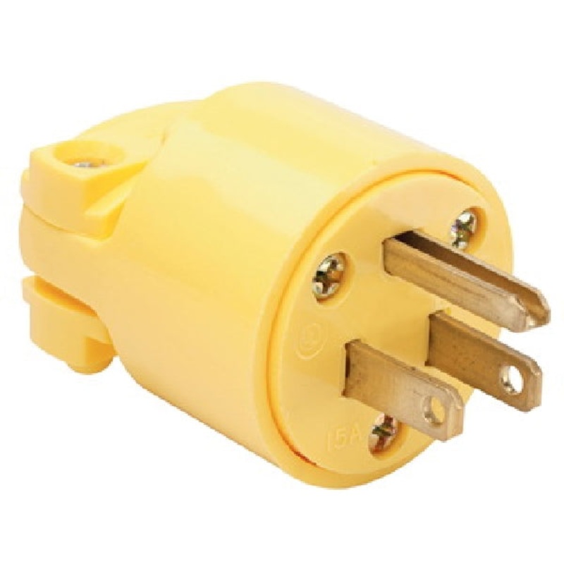 Electrical Plug|Yellow|15A