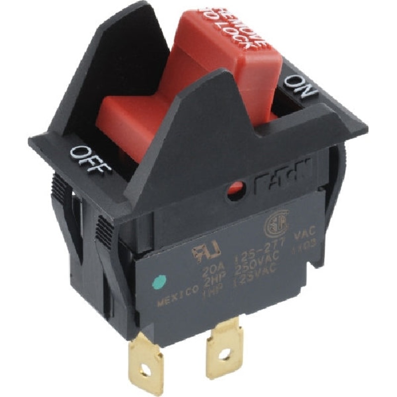 Locking Rocker Switch|Red
