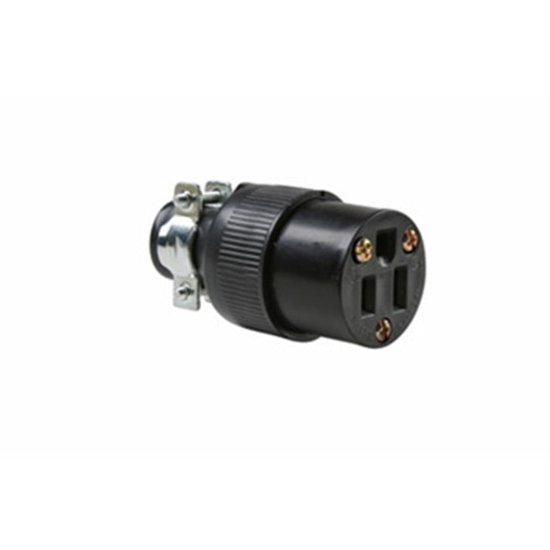 Plug and Connector|Black|15A