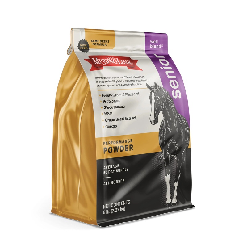 Well Blend Senior Equine Supplement Powder – 5lb.