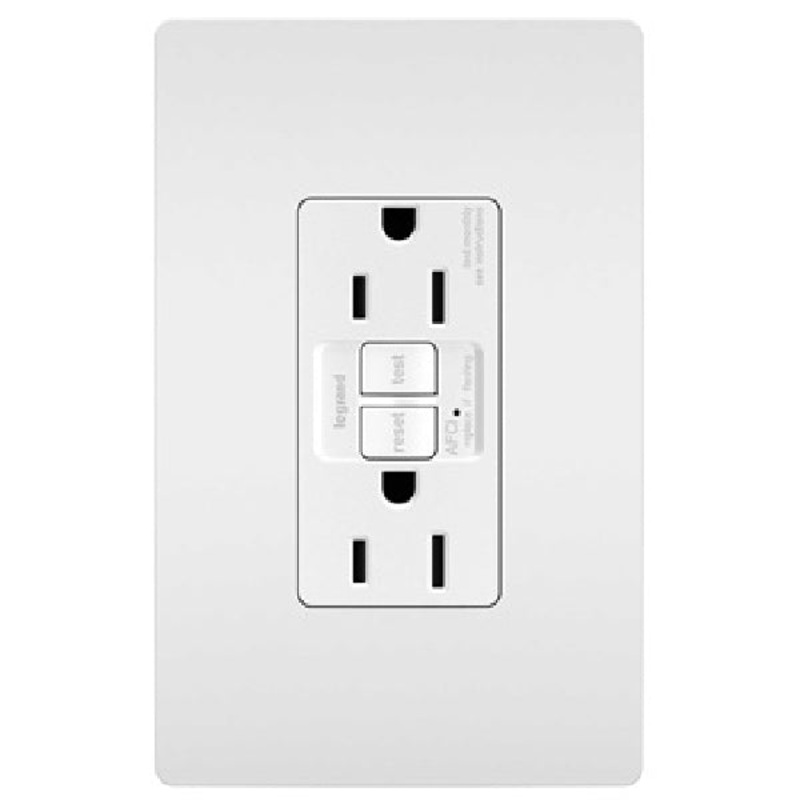AFCI Receptacle|White|125V