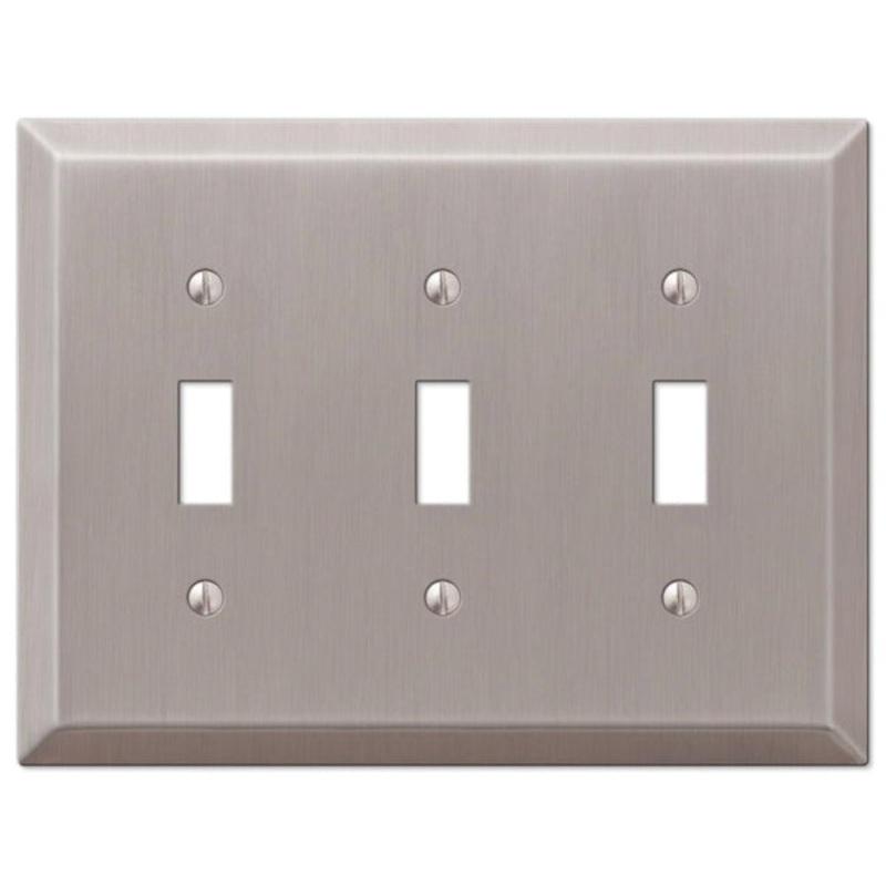 Wallplate|Brushed nickel