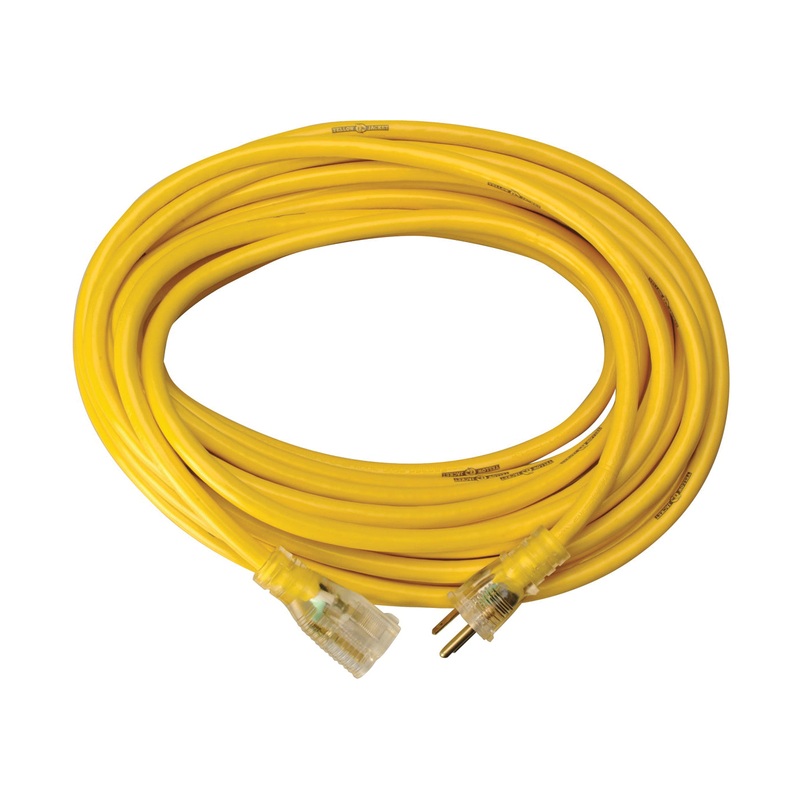 Extension Cord|Yellow|12/3X50FT
