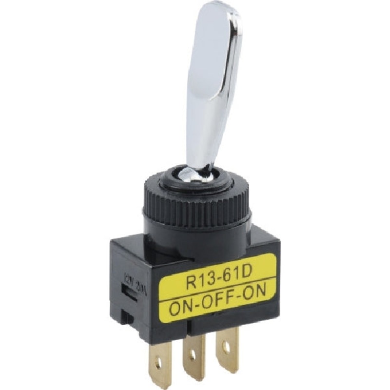 Toggle Switch|Chrome|20AMP