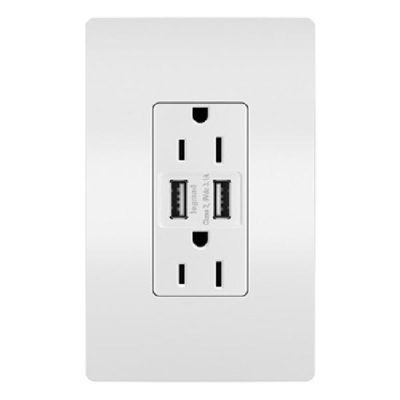 USB Charger with Outlet