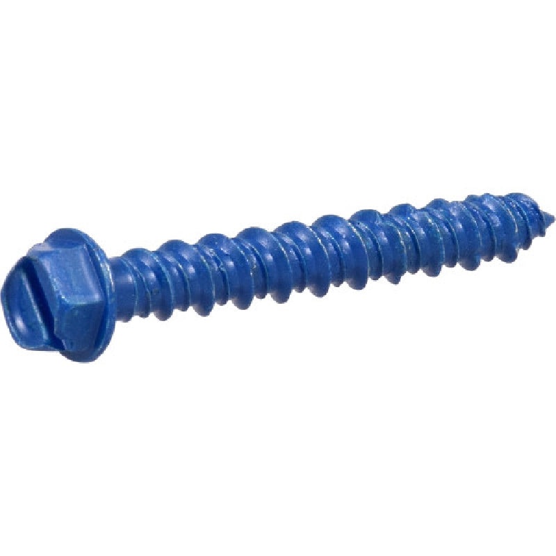 Concrete Screw Anchor|Blue|1/4X1_3/4