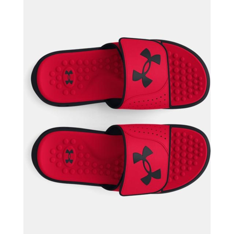 Kids’ UA Ignite 7 Pro Slide Sandal – Red/Black
