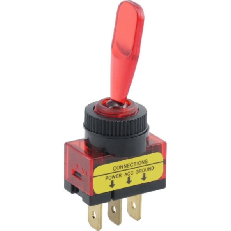Toggle Switch|Red