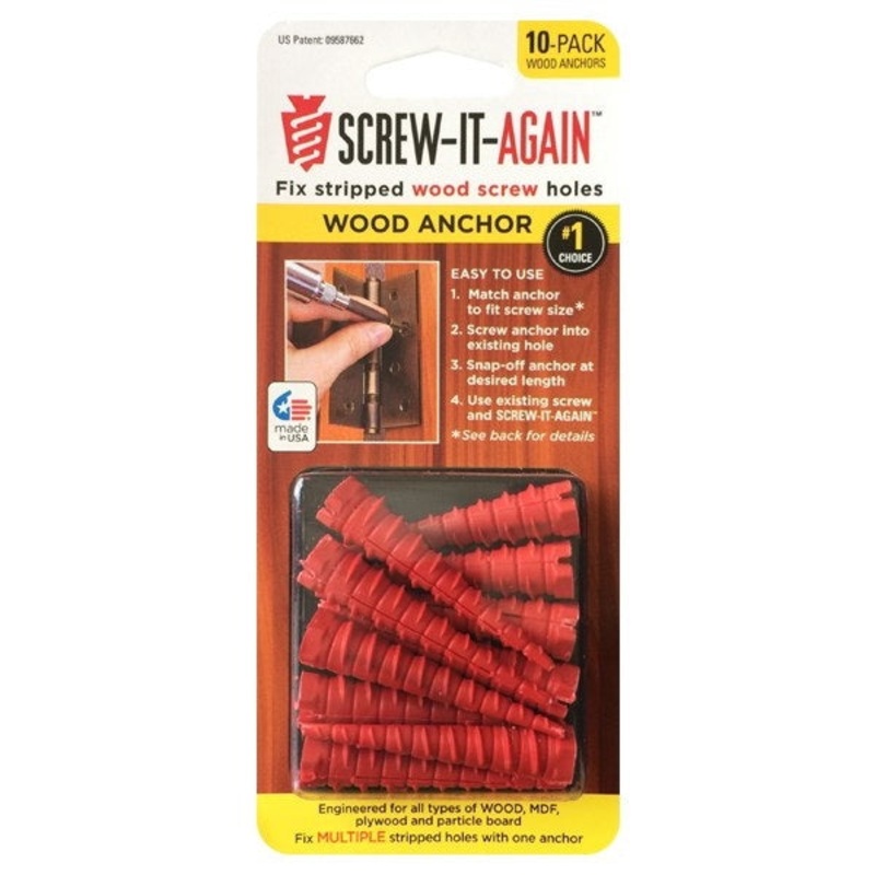 Wood Anchor|10PK