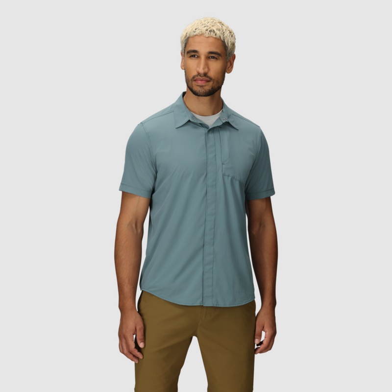 Men’s Astroman Air Short Sleeve Shirt – Neptune