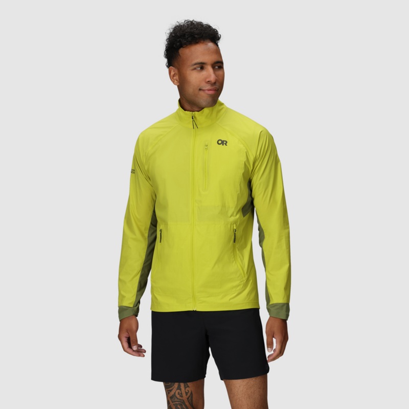 Men’s Deviator Wind Jacket – Viper/Willow