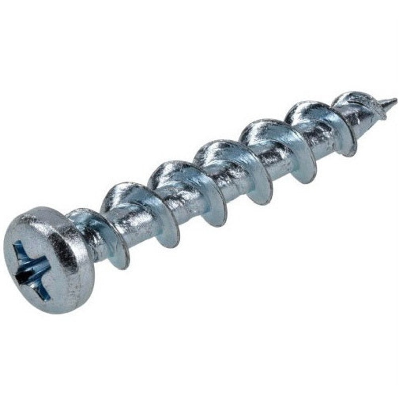 Screw Anchor|Zinc|1_1/2IN
