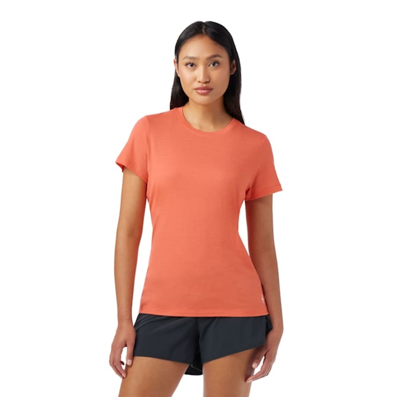 Women’s Merino Short Sleeve Tee – Coral Reef