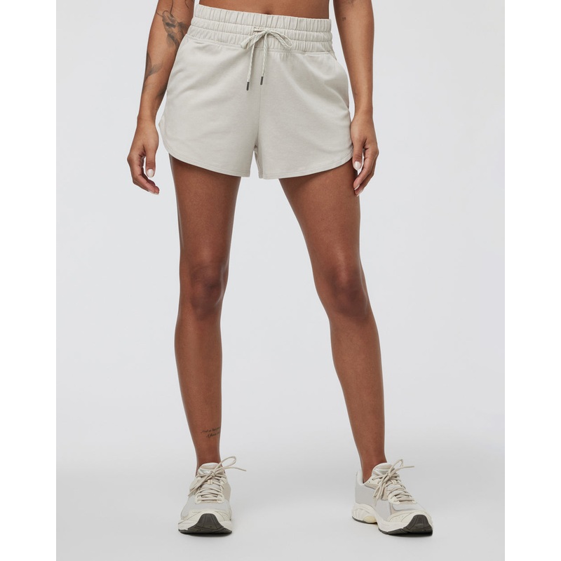 Halo Performance Short 2.0 – 3in. – Ecru Heather