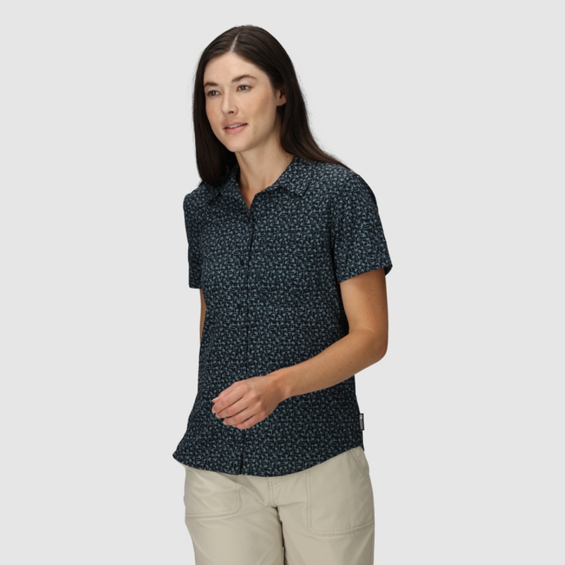Women’s Astroman Short Sleeve Sun Shirt – Neptune Paintswipes