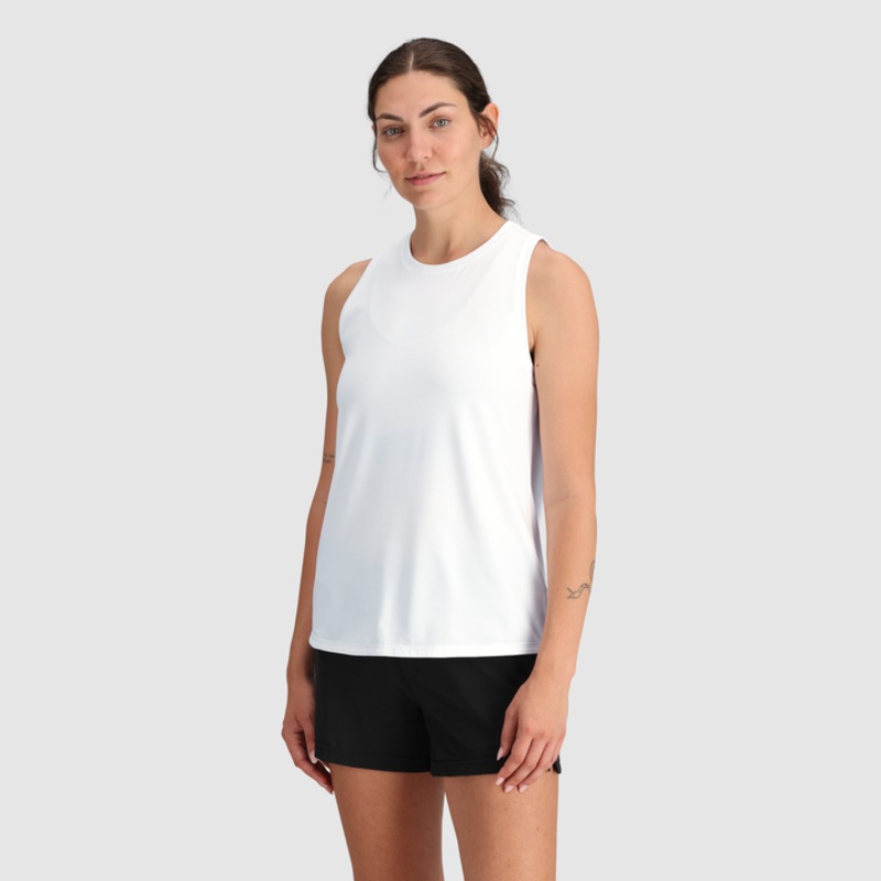 Women’s Essential Tank – White