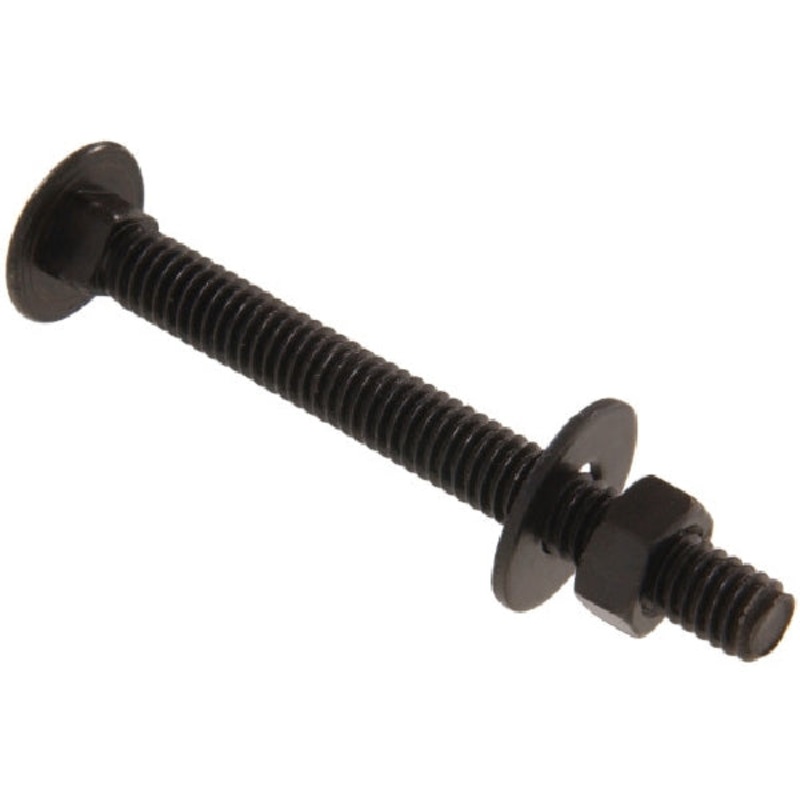 Carriage Bolt|Black|5/16X3
