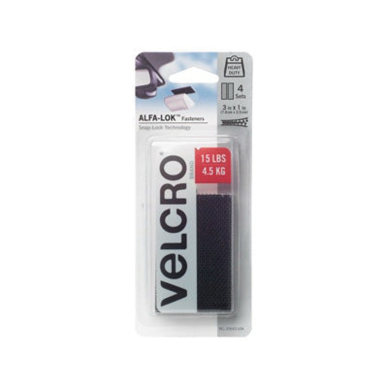 Fastening Strip|Black|3X1IN