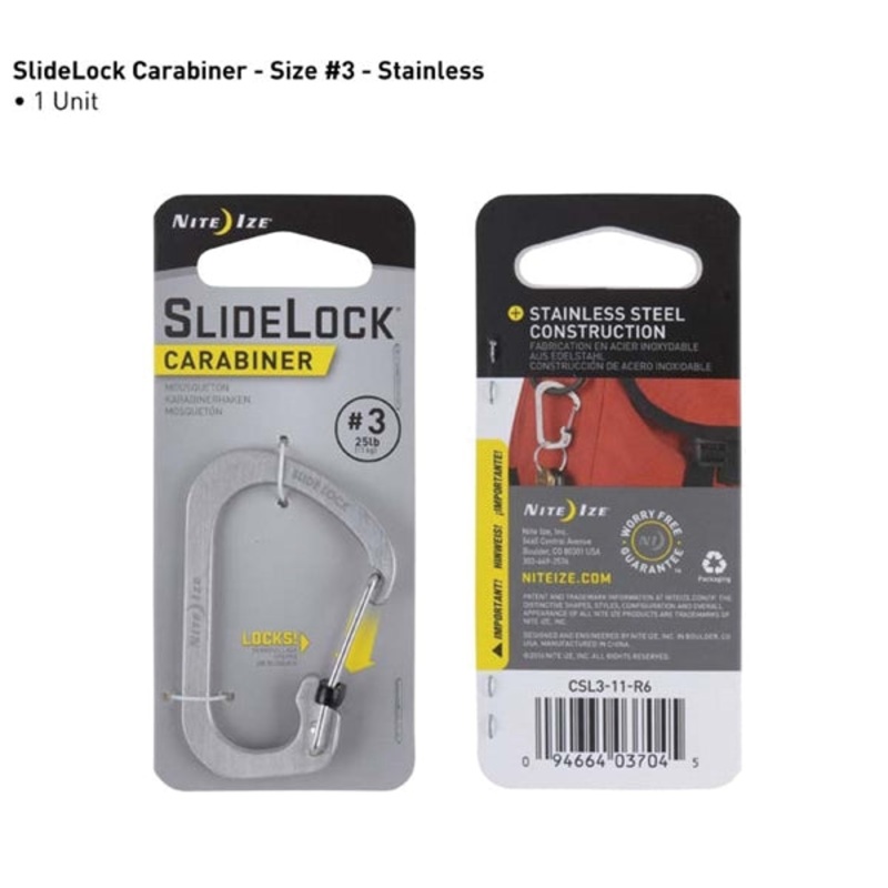 Classic Utility Carabiner|Stainless