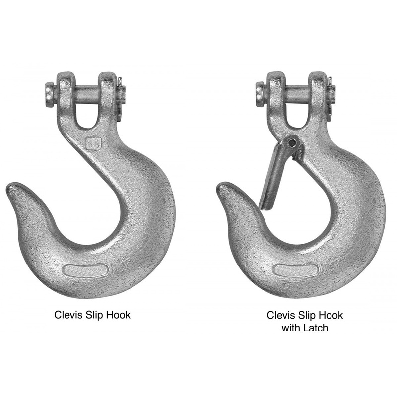 Clevis Slip Hook|Zinc|1/2IN