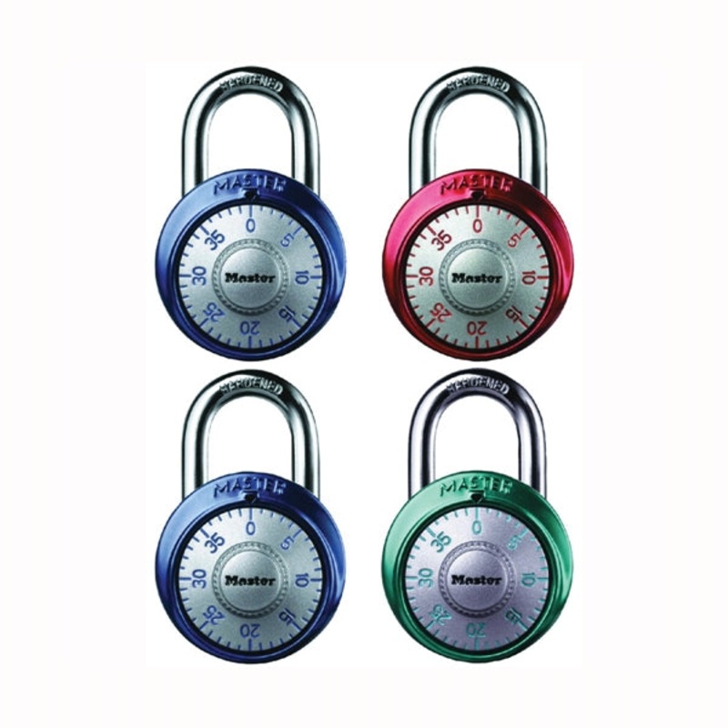 Dial Padlock|Assorted|1_7/8DIAL