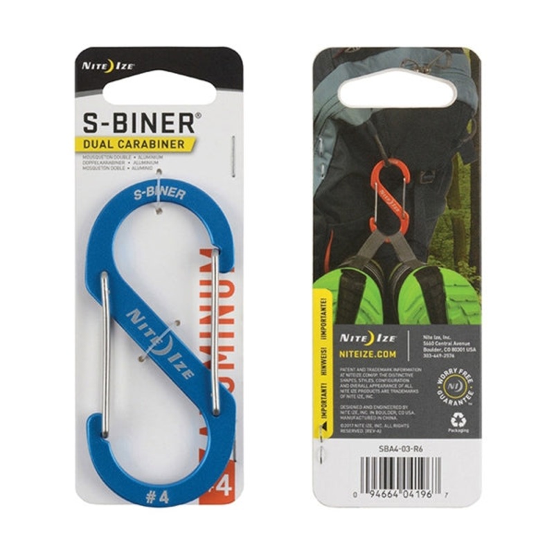 Dual Carabiner|Blue