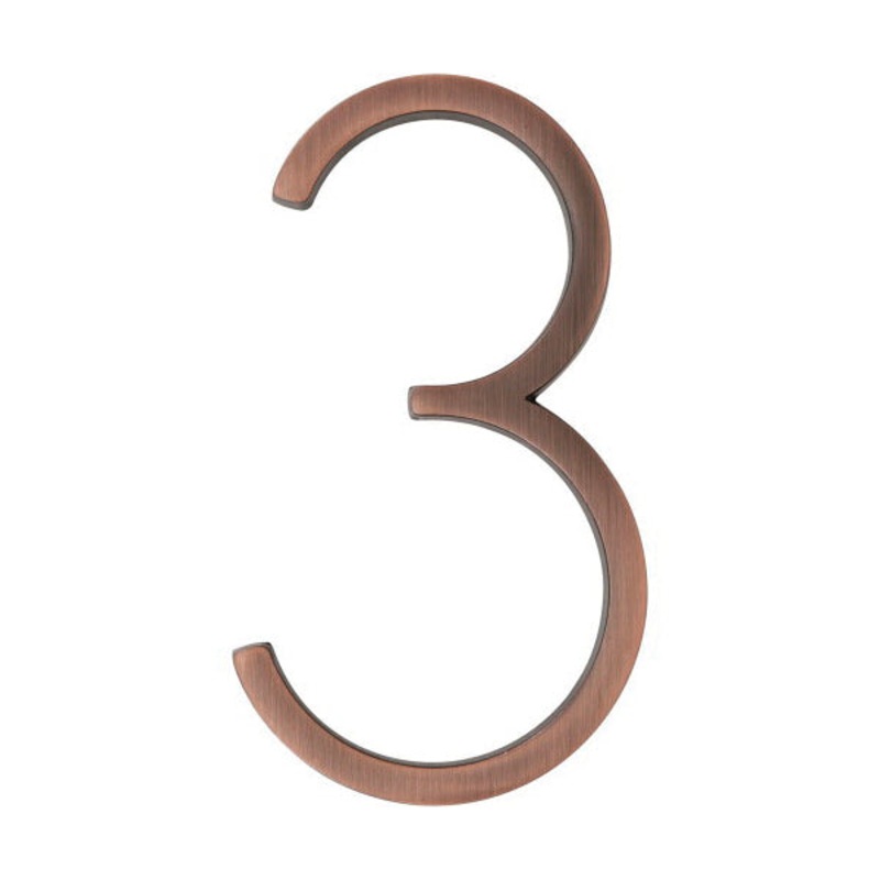 House Number|Bronze|3