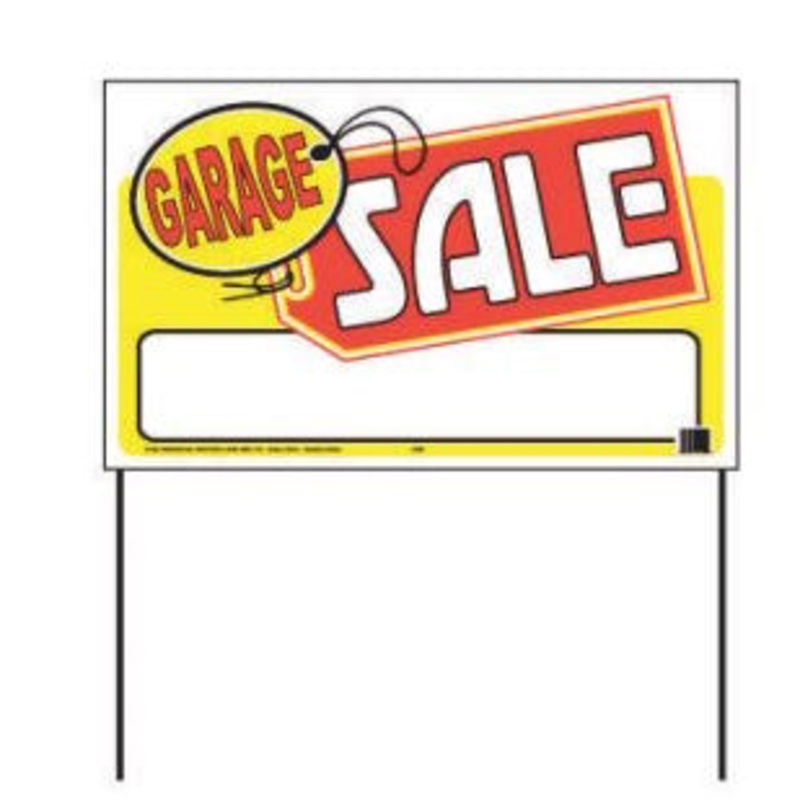 Sign with Wire Frame|Gar sale|26X16