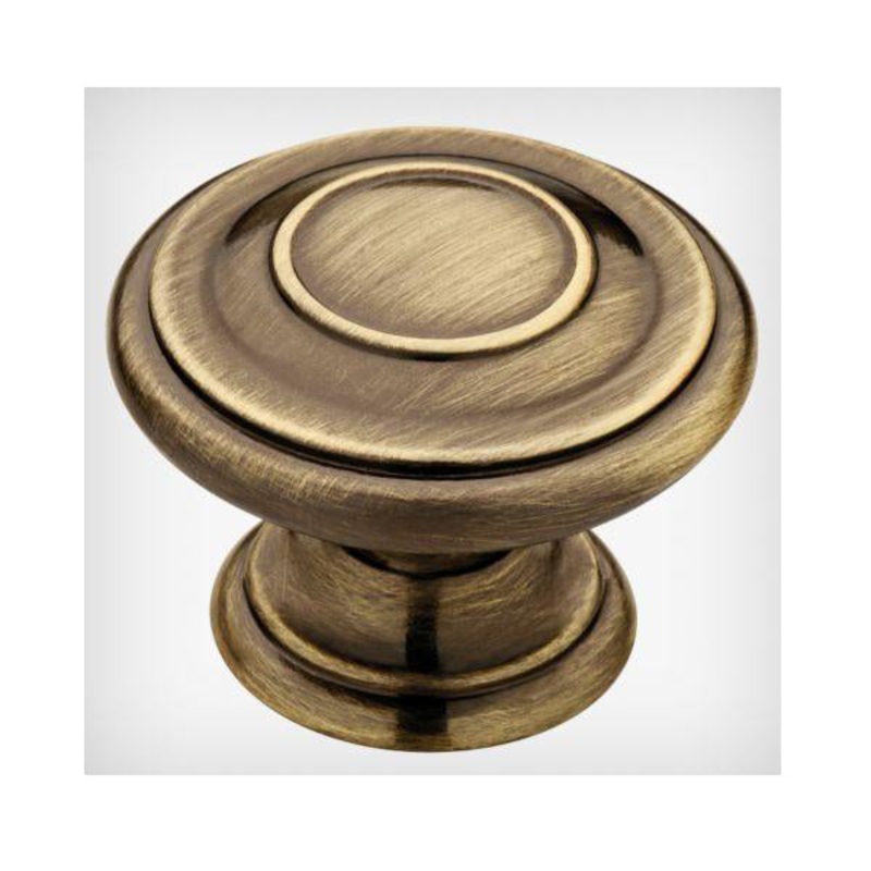 Cabinet Knob|Antique brass|1_3/8IN