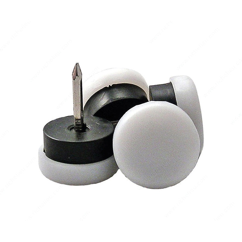Furniture Glide|White|7/8IN