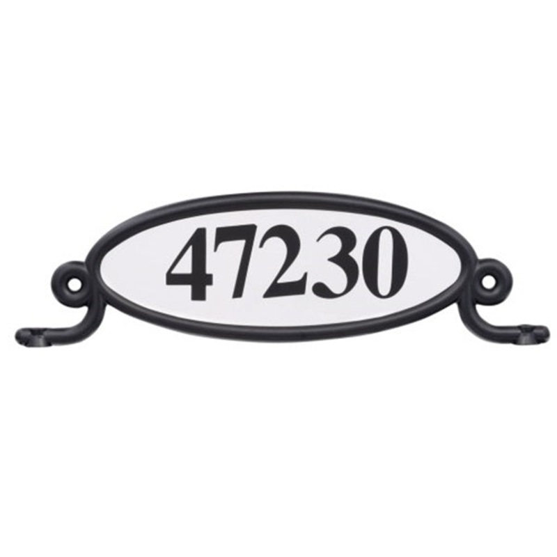 Reflective Mailbox Address Plaque