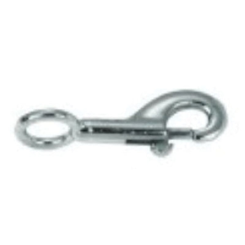 Round Eye Bolt Snap|Nickel|5/8IN