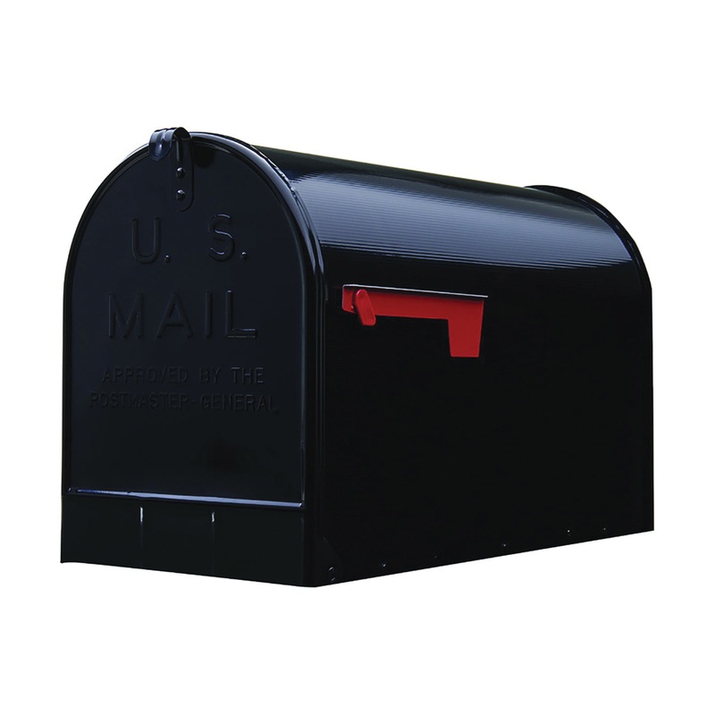 Rural Mailbox|Black