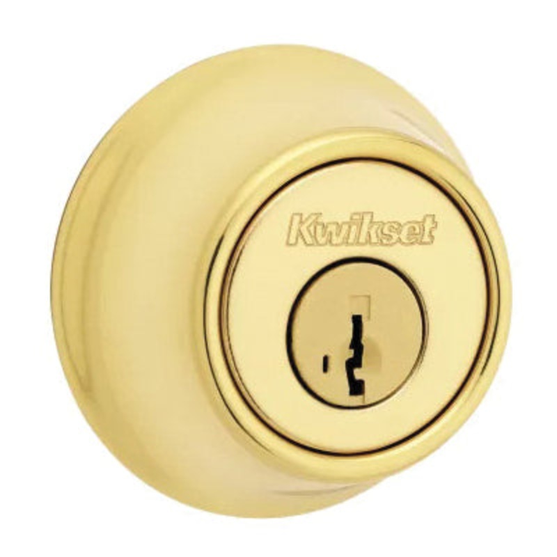 Deadbolt|Polished brass