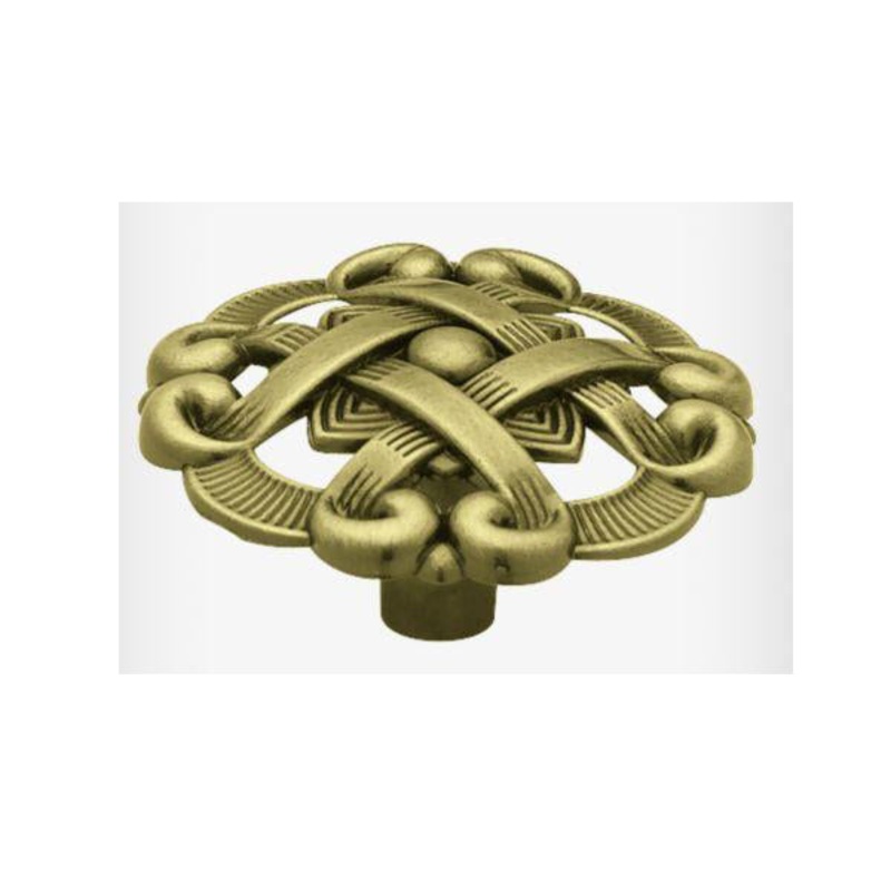 Cabinet Knob|Antique brass|1_1/2IN