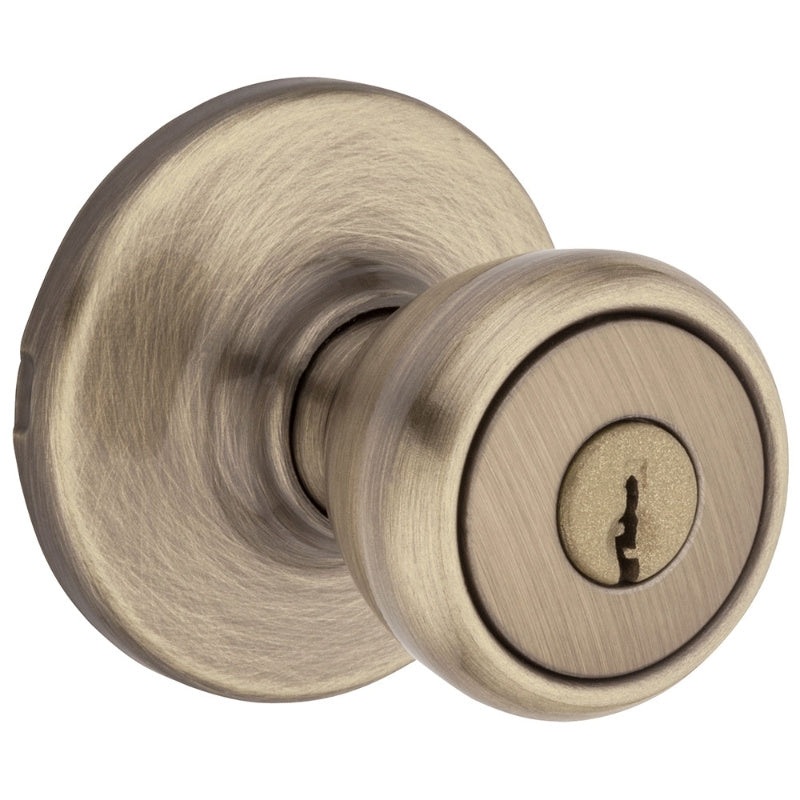 Entry Knob|Antique brass