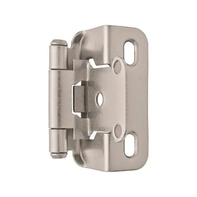 Hinge|Satin nickel|1/2IN
