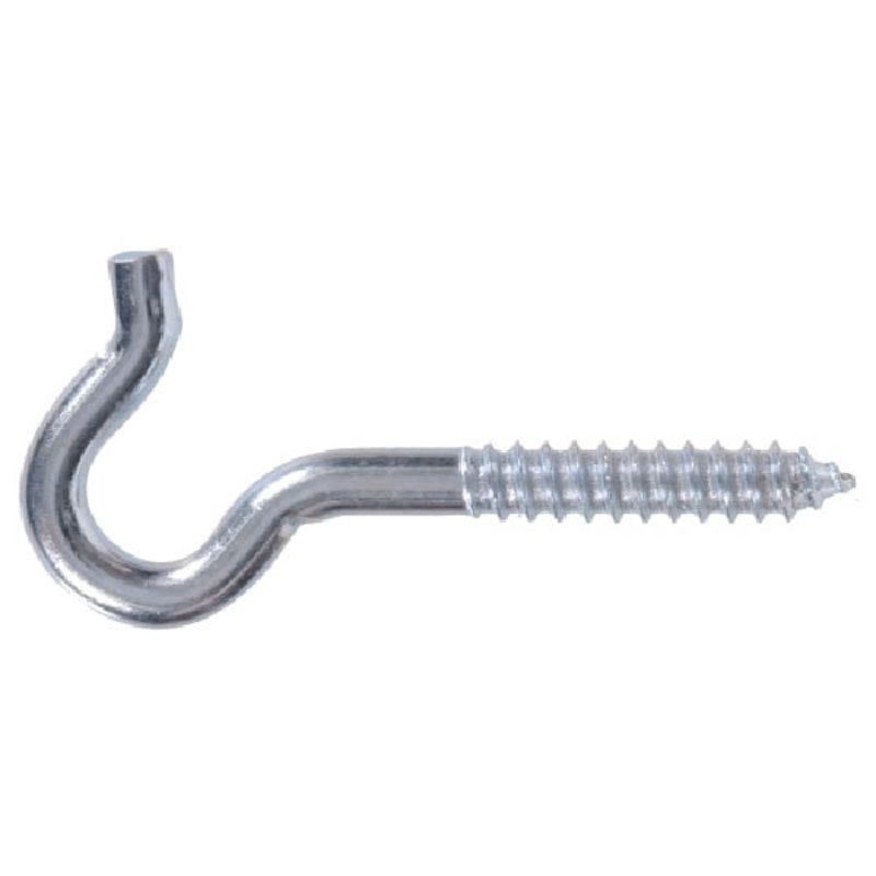 Screw Hook|Zinc|3/8X4.50