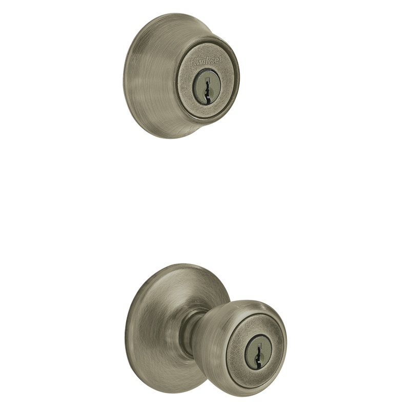 Combination Lockset|Antique brass