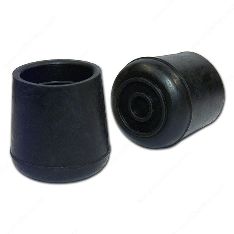 Leg Tip|Black|1_1/4IN