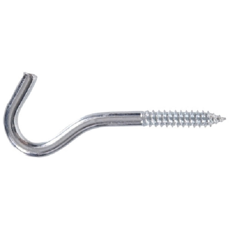 Screw Hook|Zinc|5/16X4/1/2