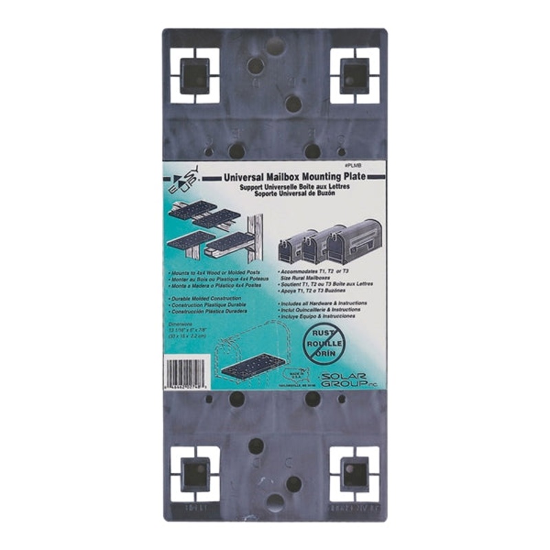 Universal Mailbox Mounting Board